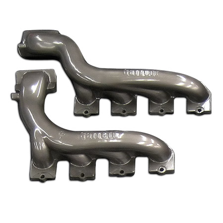 Cast Manifold Set, T25 Flanged, Twin Turbo 4.6L V8 2005+ Mustang